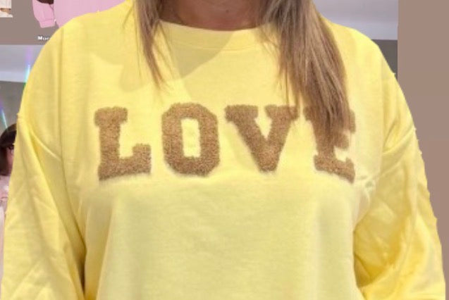 Love. Marta. Jessa. Sweatshirt. Välj L/Xl . & eller Stlk. S/m.