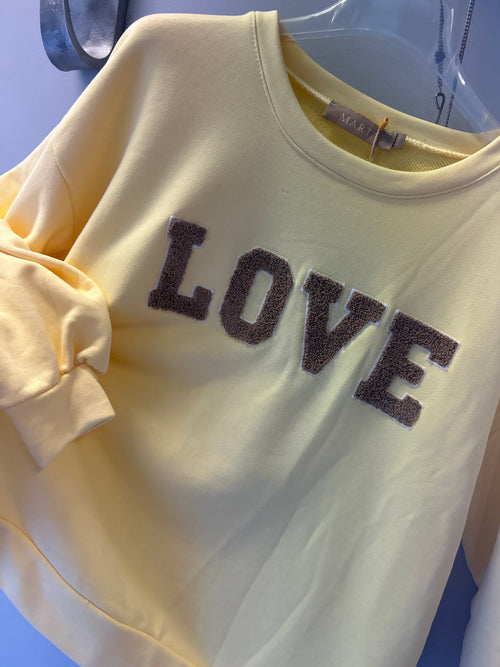 Love. Marta. Jessa. Sweatshirt. Välj L/Xl . & eller Stlk. S/m.
